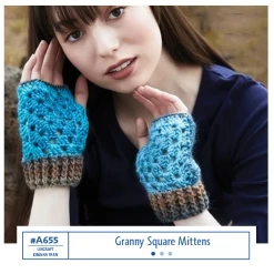 European Collection Kimana Crochet & Knitting Yarn, Birch Mix- 100g Wool Acrylic Yarn 4 European Collection Kimana Crochet & Knitting Yarn, Birch Mix- 100g Wool Acrylic Yarn -Lincraft shop Granny Square Mittens 600