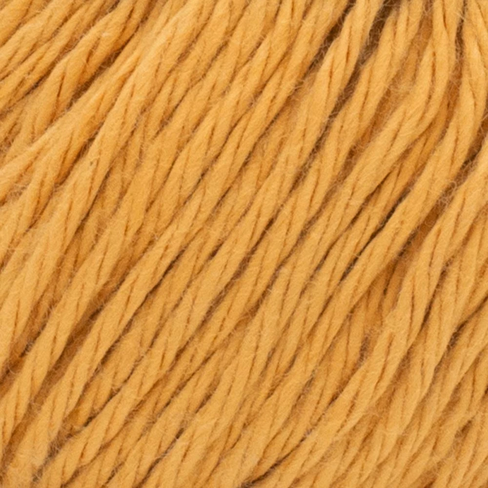 Lion Brand Pima Cotton Crochet & Knitting Yarn, Mineral Yellow- 100% Cotton Yarn 85g - Image 2