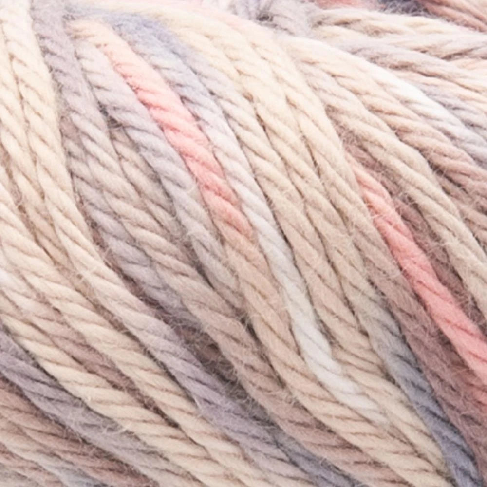 Lion Brand Pima Cotton Crochet & Knitting Yarn, Pink Mist- 100% Cotton Yarn 85g - Image 2