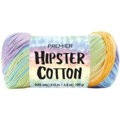 Premier® Premier Hipster Crochet & Knitting Yarn, Tropical Dream- 100g Cotton Yarn