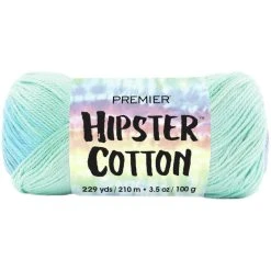 Premier® Premier Hipster Crochet & Knitting Yarn, Hello Hydrangea- 100g Cotton Yarn