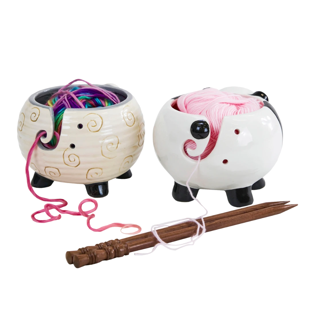 Lincraft Ceramic Yarn Bowl, Sheep - Image 4