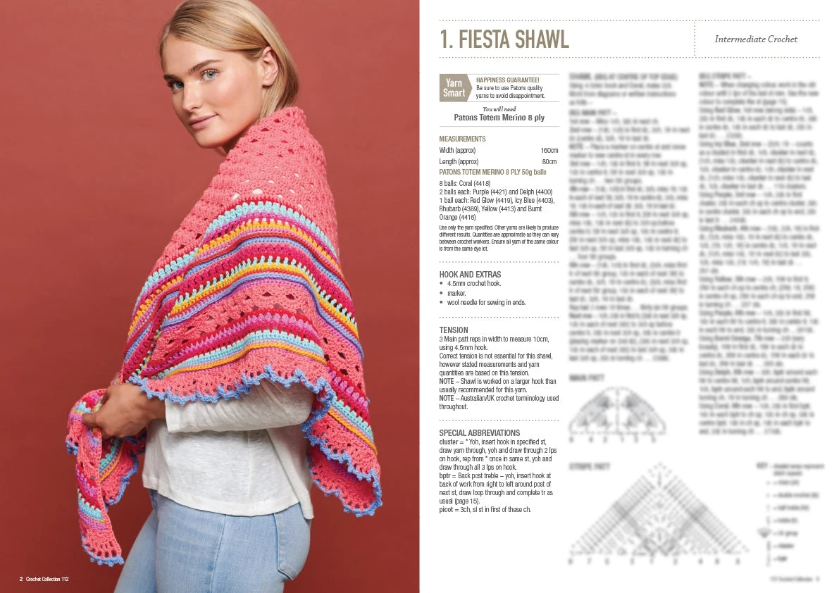 Patons Crochet Collection Pattern Book 112 - Image 2