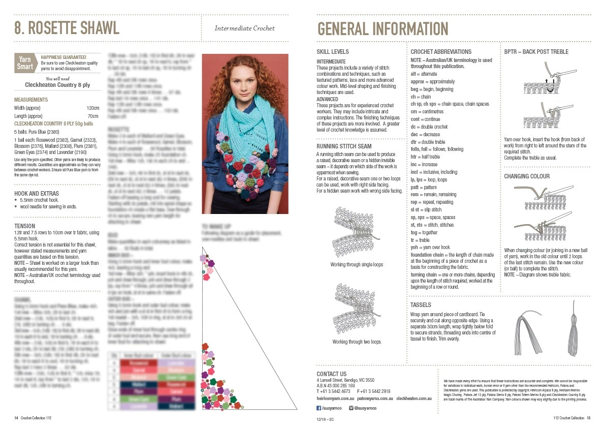Patons Crochet Collection Pattern Book 112 - Image 8