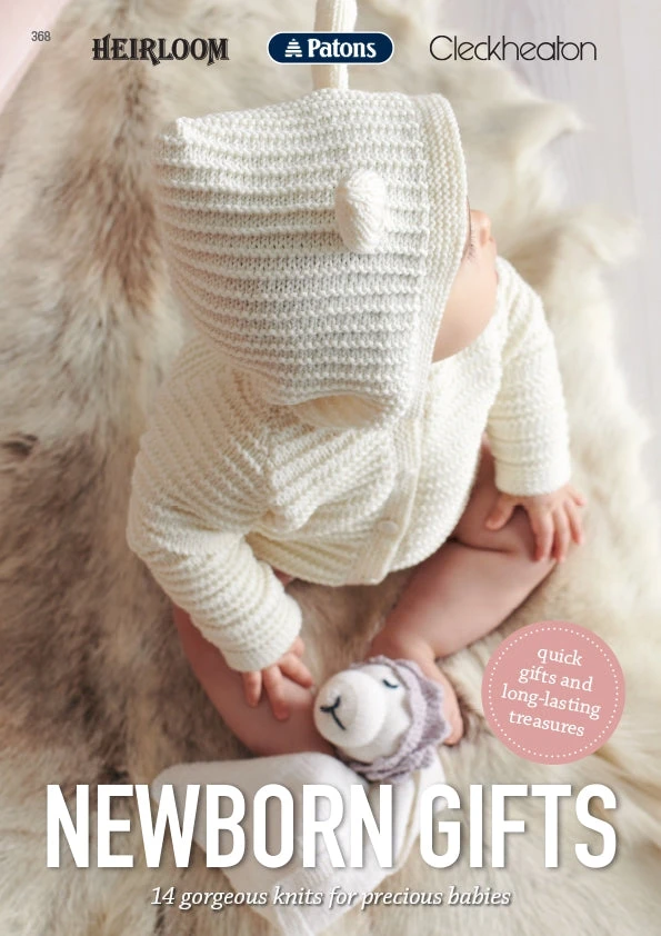 Patons Newborn Gifts Pattern Book 368