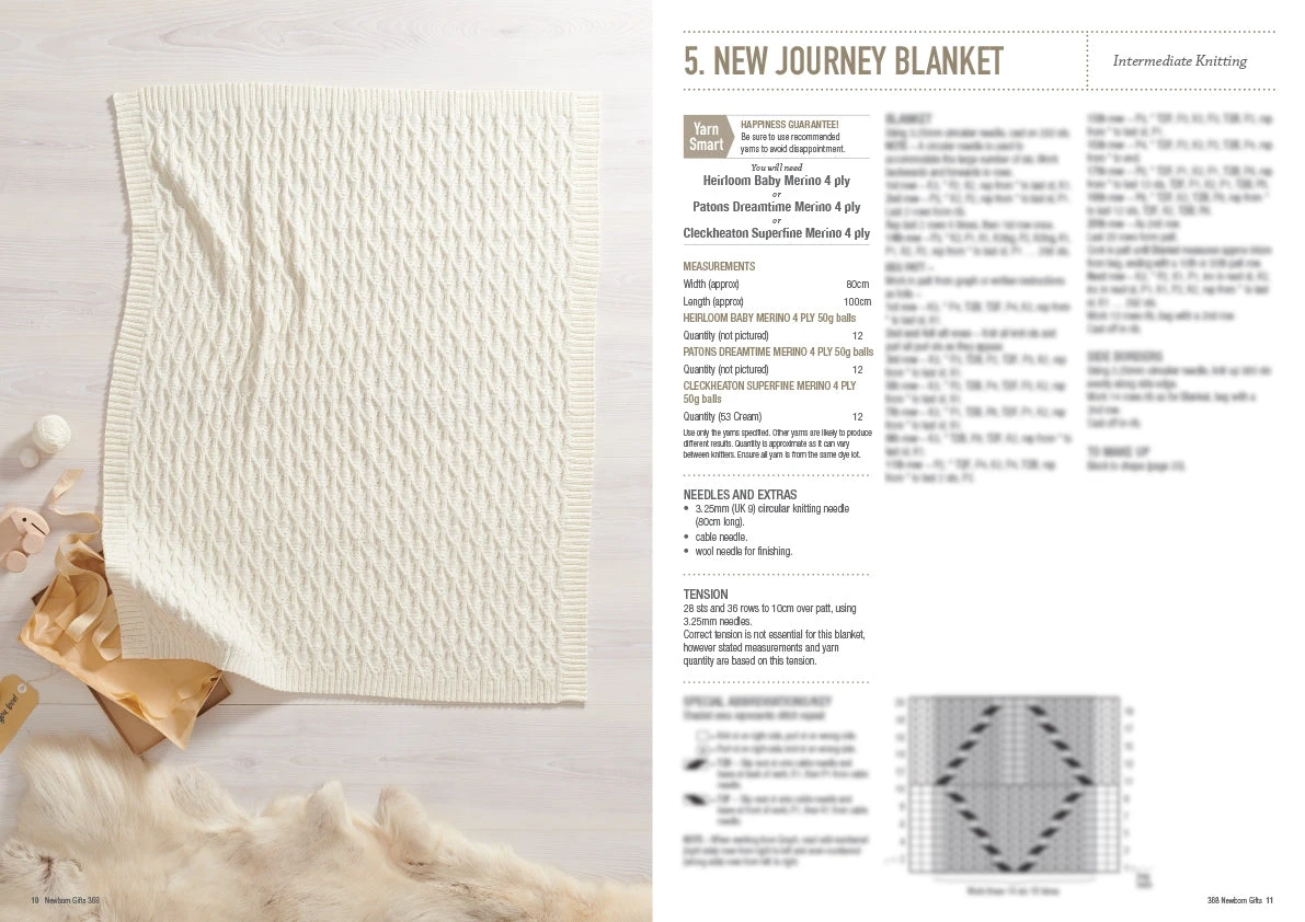 Patons Newborn Gifts Pattern Book 368 - Image 6