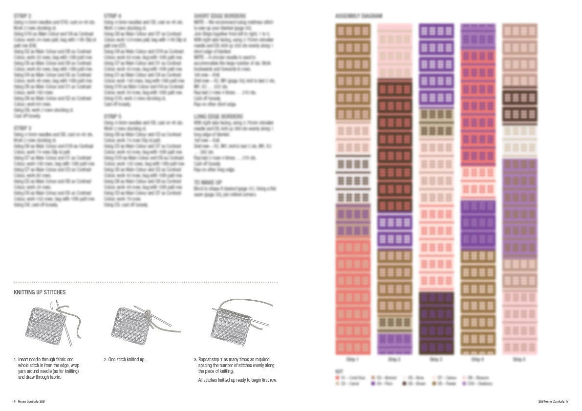 Patons Home Comforts Pattern Book 369 - Image 3