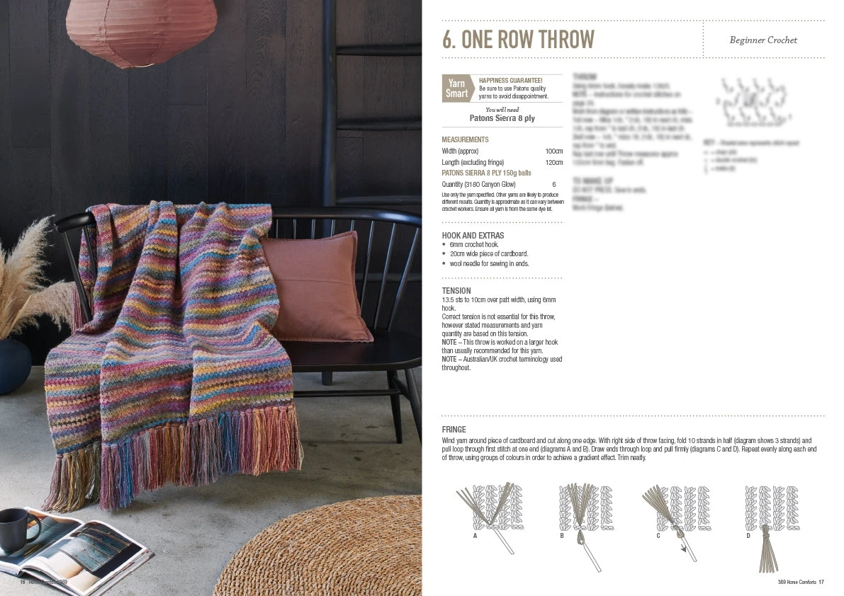 Patons Home Comforts Pattern Book 369 - Image 9