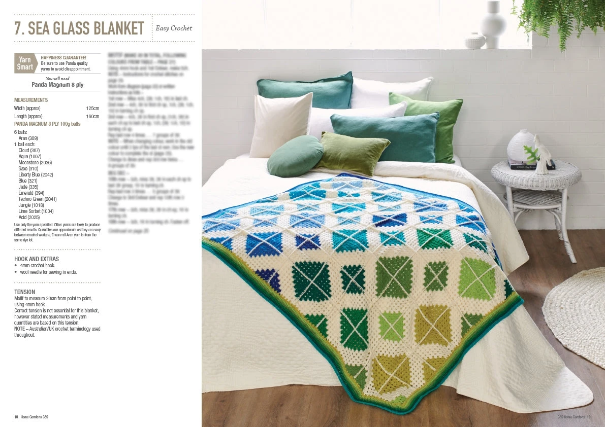 Patons Home Comforts Pattern Book 369 - Image 10