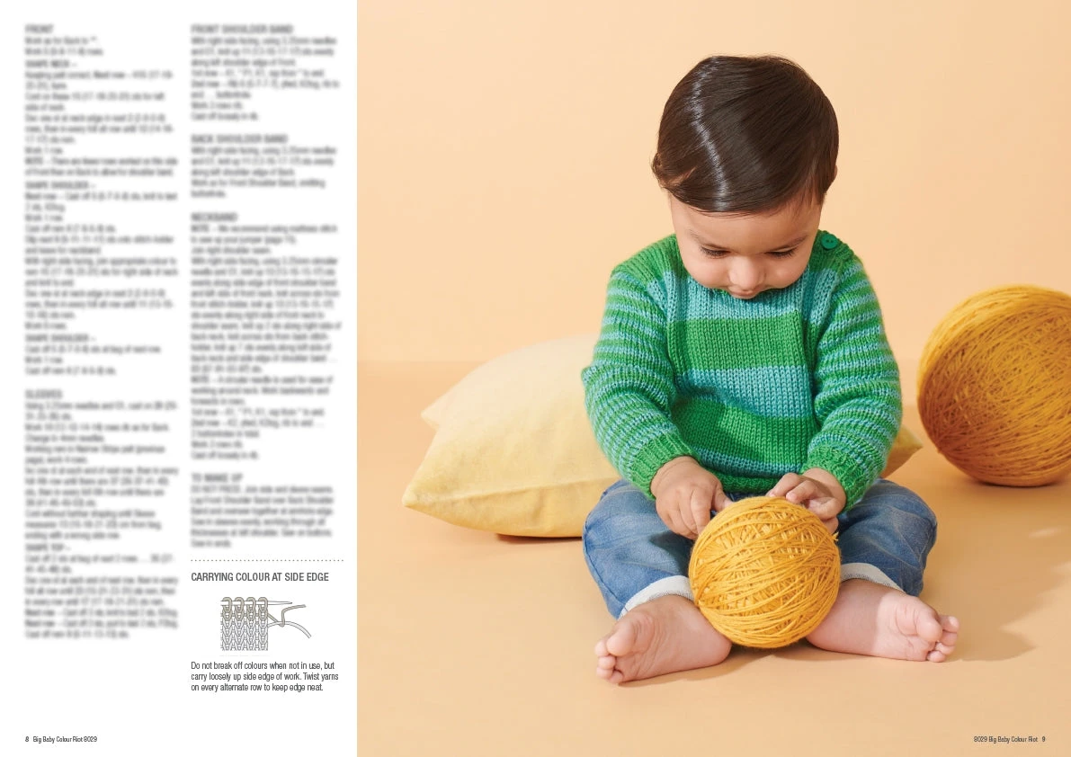 Patons Big Bay Colour Riot Pattern Book 8029 - Image 5