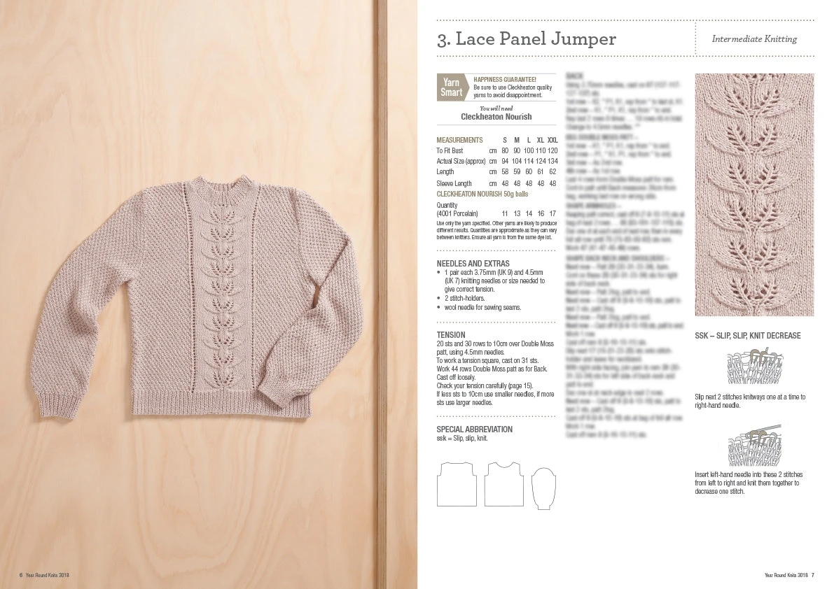 Cleckheaton Year Round Knits Pattern Book 3018 - Image 5