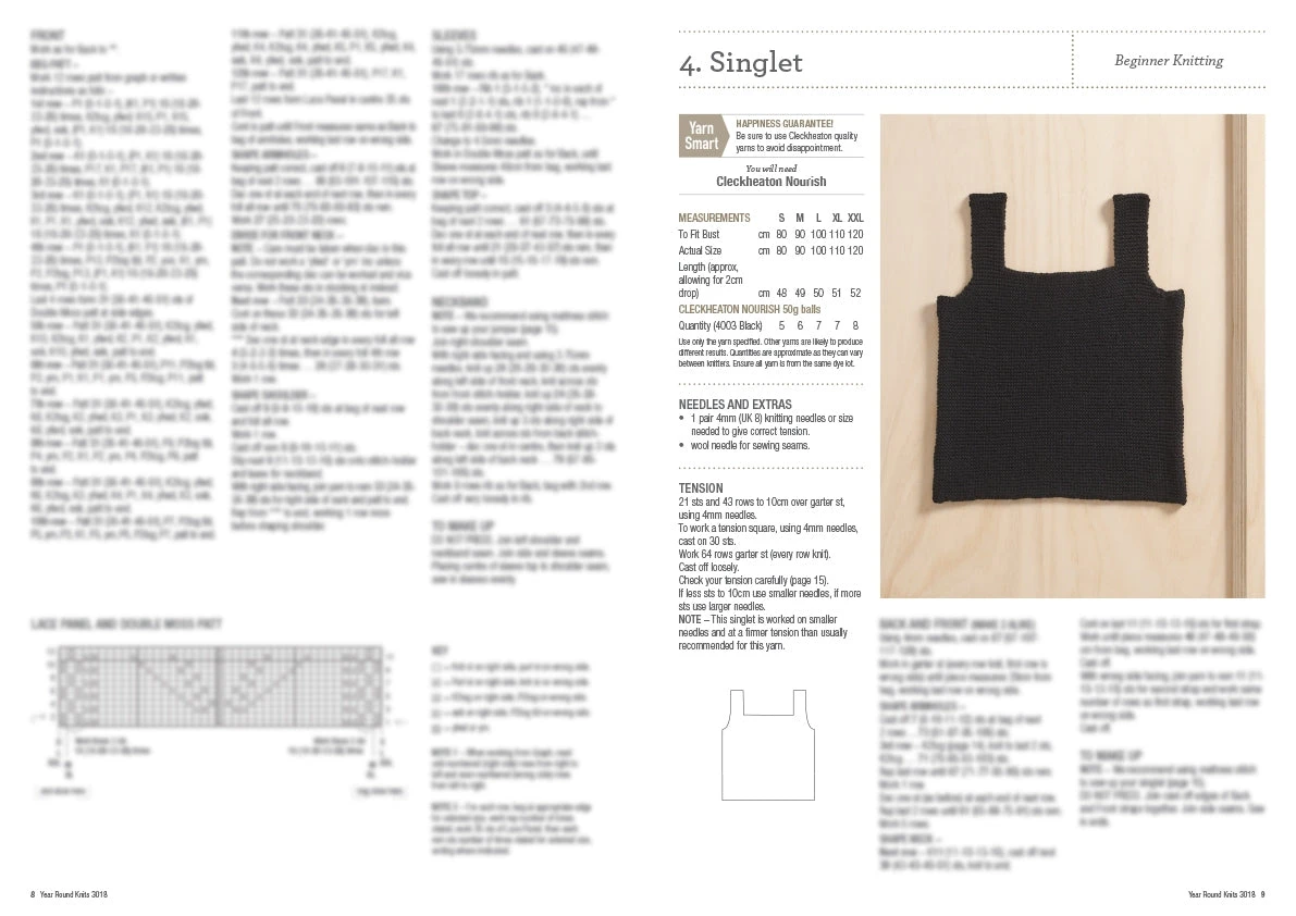 Cleckheaton Year Round Knits Pattern Book 3018 - Image 6