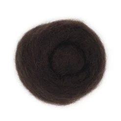 Lincraft Roving - Dark Brown - 10g