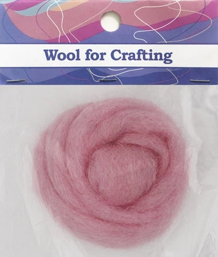 Lincraft Roving - Dusty Rose - 10g - Image 2