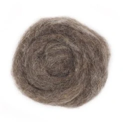 Lincraft Roving - Fleck Brown - 10g