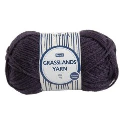 Lincraft Grasslands Crochet & Knitting Yarn 8ply, Hyacinth- 50g Merino Wool Yarn