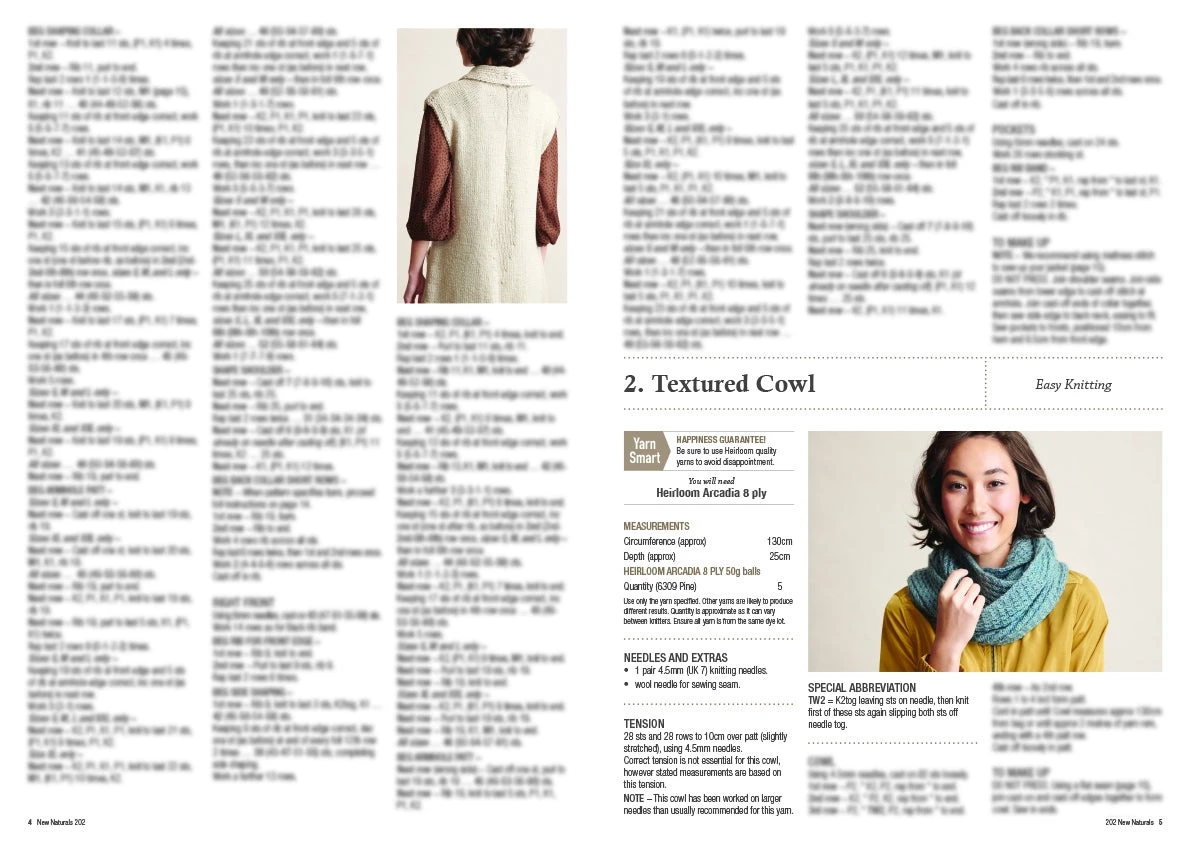 Heirloom New Naturals Pattern Book 202 - Image 3