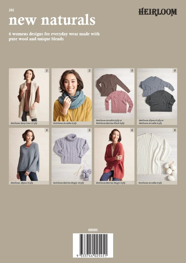 Heirloom New Naturals Pattern Book 202 - Image 9