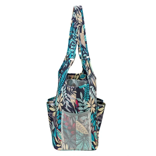 Mayd Knitting Tote Bag, Urban Jungle- Shoulder Carry Straps - Image 8