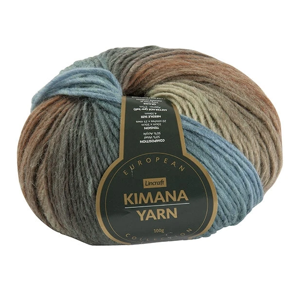 European Collection Kimana Crochet & Knitting Yarn, Birch Mix- 100g Wool Acrylic Yarn European Collection Kimana Crochet & Knitting Yarn, Birch Mix- 100g Wool Acrylic Yarn -Lincraft shop kimana yarn 30371248 1 ea5a155a adc8 409c bfcc f45f163ce228