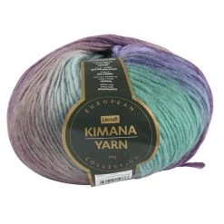 European Collection Kimana Crochet & Knitting Yarn, Unicorn Mix- 100g Wool Acrylic Yarn