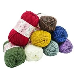 Makr Woolish Crochet & Knitting Yarn, Lipstick- 100g Acrylic Wool Yarn -Lincraft shop makr woolish yarn group 1 5