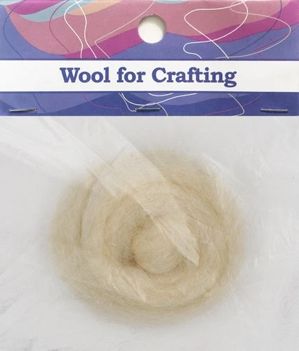 Lincraft Roving - Natural - 10g - Image 2