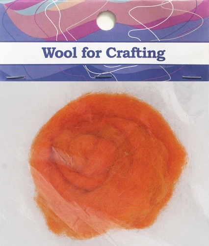 Roving - Orange - 10g Lincraft Roving - Orange - 10g -Lincraft shop orange 2