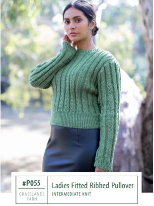 Lincraft Grasslands Merino Wool 8ply Crochet & Knitting Yarn, Dark Ivy- 50g Merino Wool Yarn - Image 2