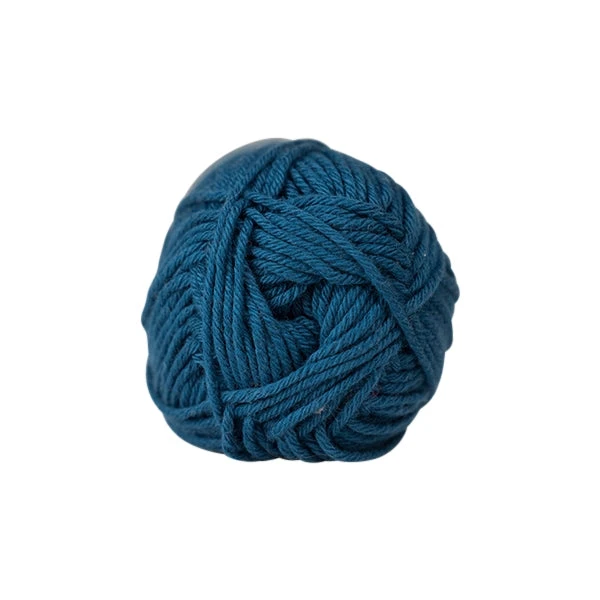 Makr Cotton Crochet & Knitting Yarn 8ply, Denim- 50g Cotton Yarn - Image 2