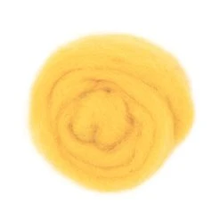 Lincraft Roving - Yellow - 10g